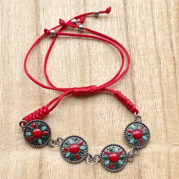 Bamboo coral  handmade bracelet - Picture 1 of 4